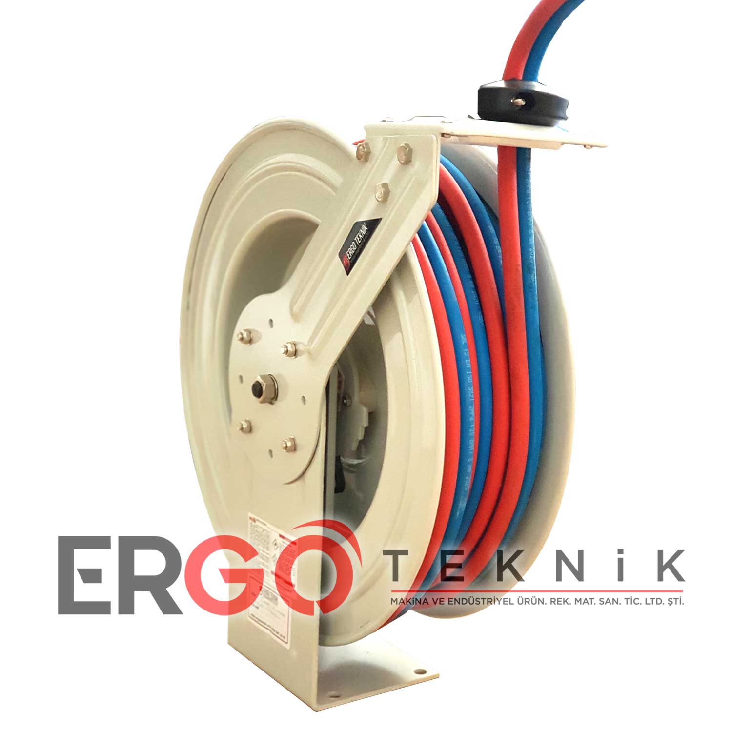 Makaralı kaynak hortumu ikiz